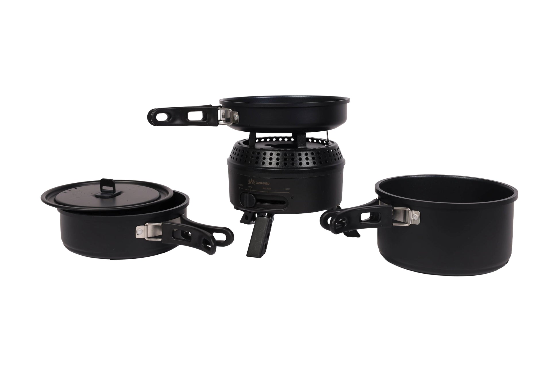 Complete 2 in 1 kookset - Gas en elektrisch