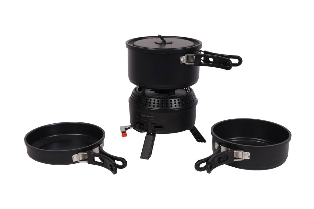 Complete 2 in 1 kookset - Gas en elektrisch