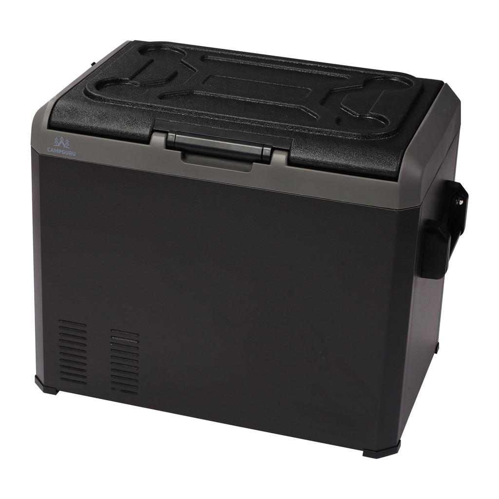Koelbox 50L  metal box Double freeze metal handle