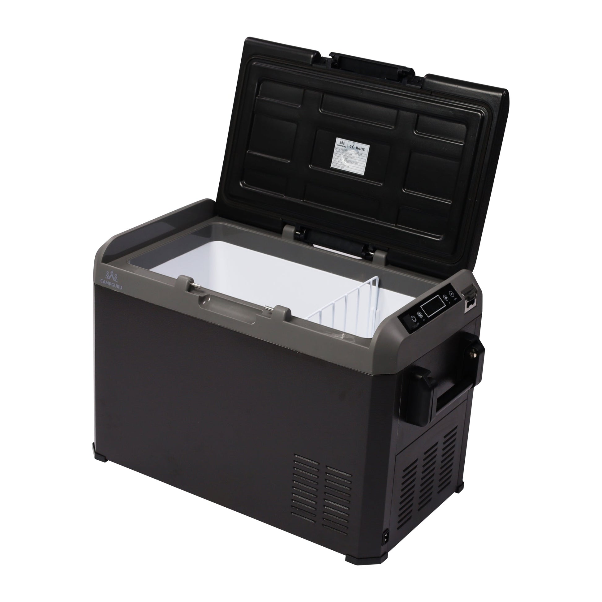 Koelbox 50L  metal box Double freeze metal handle