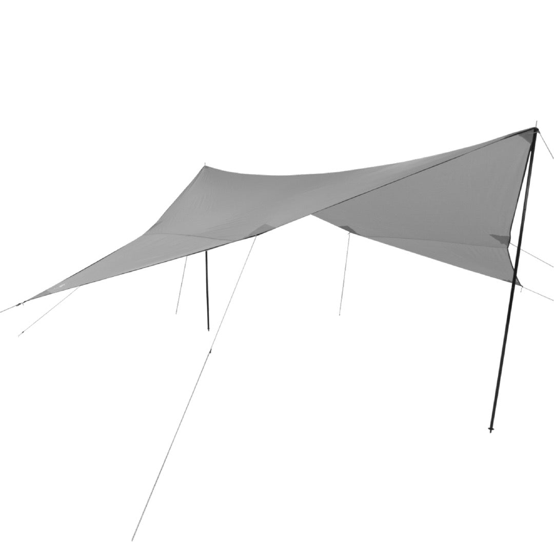 Tarp polyester 3x3m grijs